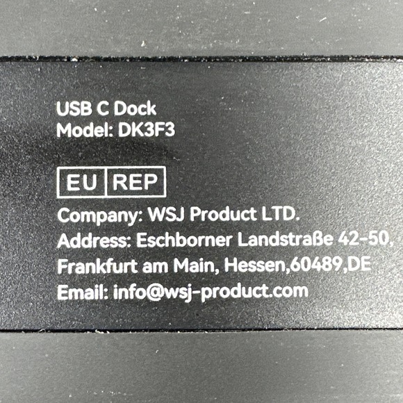 Raycue DK3F3 USB C Docking Station Triple Monitor, 15 IN 1 Laptop Docking Statio - Picture 7 of 7